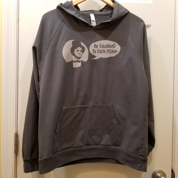 California Fleece Tops - 🍓🇺🇸California Fleece Abraham Lincoln Hoodie